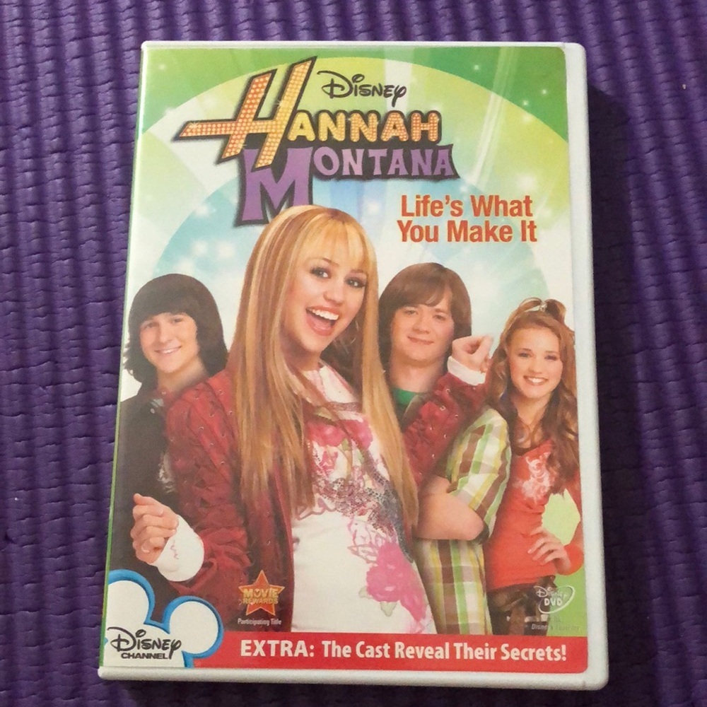 Hannah Montana🥳3xHP🥳Life’s What You Make It DVD